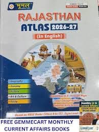 Moomal Rajasthan Atlas 2026-27 (In English)