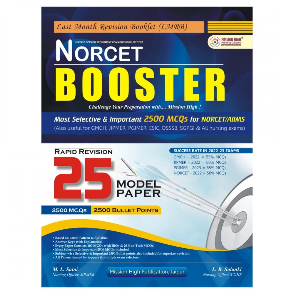 Mission NORCET Booster Booklet