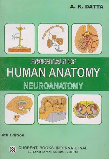 Essentials of Human Anatomy: Neuroanatomy (4th Edition) by A.K. Datta
