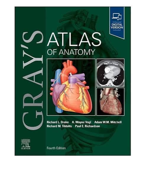 Gray's Atlas of Anatomy (Fourth Edition) by Richard L. Drake, A. Wayne Vogl, Adam W.M. Mitchell, Richard M. Tibbitts & Paul E. Richardson