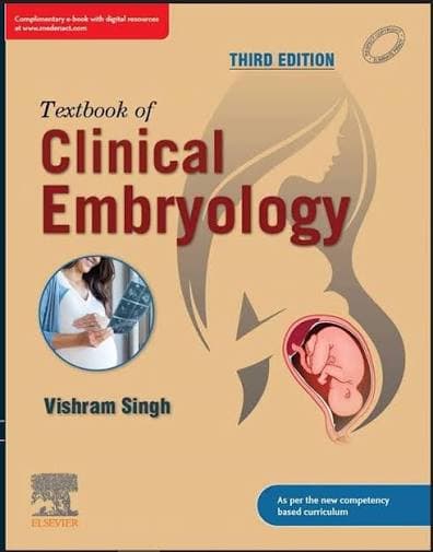 Textbook of Clinical Embryology, Third Edition by Vishram Singh (Elsevier)
