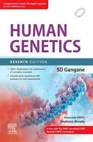 Human Genetics, Seventh Edition by SD Gangane — with Access Code (Elsevier)