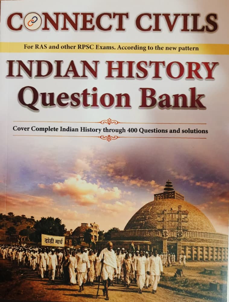 Target exams- RAJASTHAN LEVEL COMPETITION Exam. Book for indian history question bank Book. need as per standard format Hindi is not mention in product description please mention