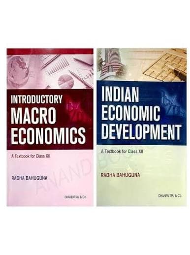 Introductory Macroeconomics & Indian Economic Development for Class XII (Class 12) by Radha Bahuguna — With Project Work, Set of 3 Books, Edition 2026-27, Dhanpat Rai & Co.
