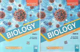 Modern's ABC of Biology for Class 12 (Part I & Part II Set) — Dr. B.B. Arora & A.K. Sabharwal, 2024-25 Edition