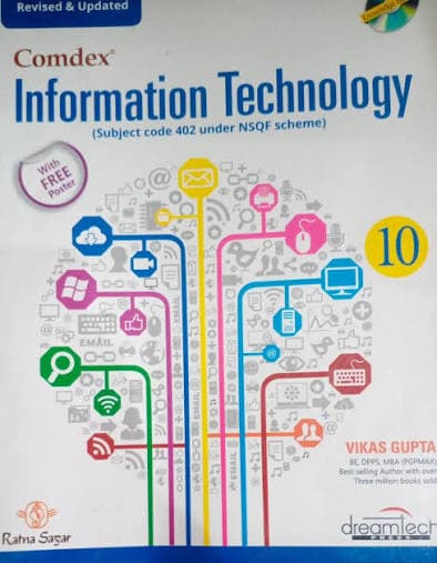 Comdex Information Technology for Class 10 (Subject Code 402, Revised & Updated) — Vikas Gupta | Dreamtech Press / Ratna Sagar