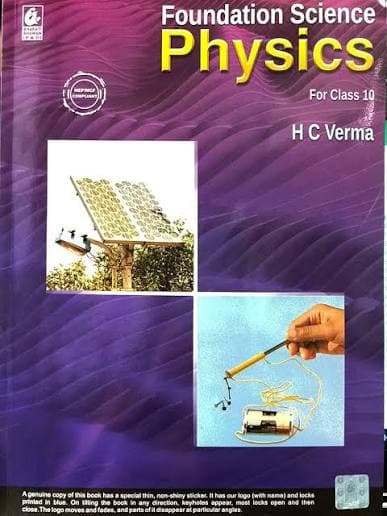 Foundation Science: Physics for Class 10 — H.C. Verma | Bharati Bhawan