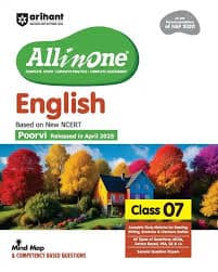 Arihant CBSE All in One English Class 7 — Based on New NCERT Poorvi (Released April 2025), As per NEP 2020, with Mind Maps & Competency Based Questions