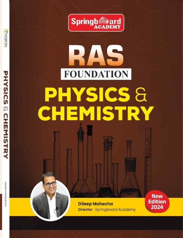 Springboard Academy RAS Foundation Physics & Chemistry by Rashid Sanwara & Mukesh Sharma