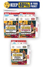 Educart CBSE Class 10 Sample Papers 2026-27 Combo (3 Books Set) – Mathematics (Standard), Science & Social Science, 15 Sample Papers Each, New Pattern, English Medium