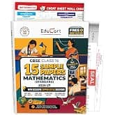 Educart CBSE Class 10 Mathematics (Standard) Sample Papers 2026-27 – 15 Sample Papers with Topper-Style Solutions, New Pattern, English Medium