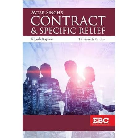 Avtar Singh Contract & Specific Relief 13th Edn | EBC
