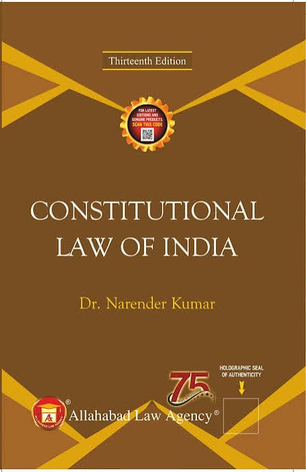 Narender Kumar Constitutional Law of India 13th Edn | ALA
