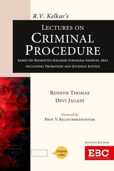 R.V. Kelkar Lectures on Criminal Procedure BNSS | EBC