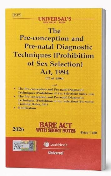 PCPNDT Act 1994 Bare Act 2026 | Universal