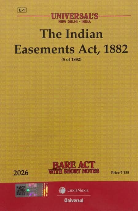 Indian Easements Act 1882 Bare Act 2026 | Universal