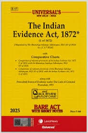 Indian Evidence Act 1872 Bare Act 2025 | Universal