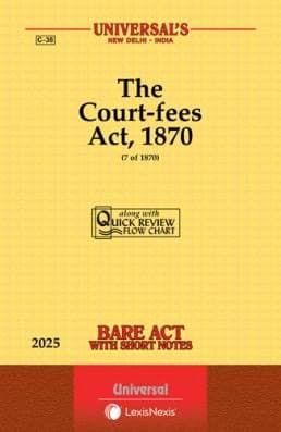 Court-fees Act 1870 Bare Act 2025 | Universal