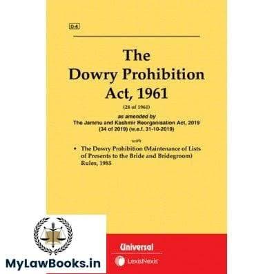 Dowry Prohibition Act 1961 Bare Act 2025 | Universal