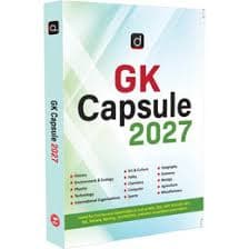 Drishti IAS GK Capsule 2027 book in English medium for UPSC, SSC and other competitive exams